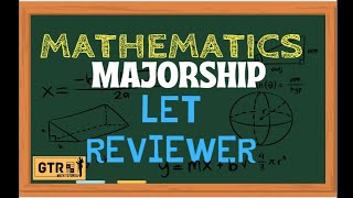 LET Reviewer 2023 | Math Majorship | Arjay Enseñado