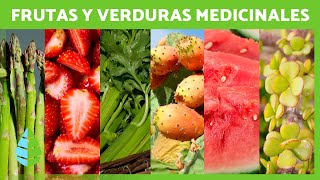 7 FRUTAS y VERDURAS MILAGROSAS con PROPIEDADES MEDICINALES 🍉✅ ¡Inclúyelas en tu Dieta!