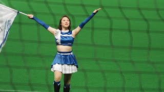 ＜2022.5.5楽天戦＞少数精鋭なファイターズガールによるスターター送り出し