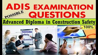 Construction Safety Diploma Exam Questions|How to pass ADIS Exam|Dynamic Fire Safety Institute Patna