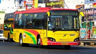 APSRTC METRO LUXURY AC of AUTONAGAR depot VIJAYAWADA city