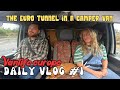 EUROPE DAILY VLOG #1 | The Euro Tunnel In A Campervan