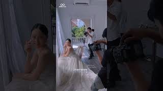 HẬU TRƯỜNG CHỤP ẢNH CƯỚI | Chụp ảnh Cô Dâu - TikTok Thoong Studio #shorts