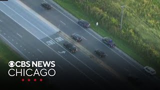 Police search for people who fled after crash in Tinley Park area