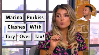 Marina Purkiss Clashes With Tory Over Taxing Billionaires And The NHS!