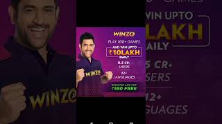 #gaming app   Joining bonus ₹50 free 2️⃣ Ludo,download #https://winzo.onelink.me/gu8K/1jjc26ju