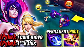 LUX and MORGANA will make you RAGE QUIT (YOU CAN'T MOVE)