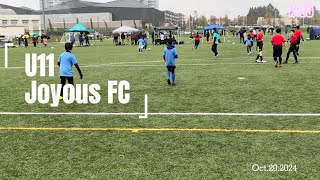 October 20, 2024 Joyous FC U11 Highlights #soccer #football