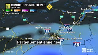 Tempête qui frappe le Québec a déjà fait des dégâts aux États-Unis.