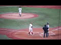 2022 11 19 土 稲川竜汰 九州共立大学 vs 野口泰司 名城大学 センターフライ