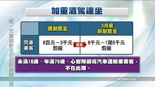 警攔查違規車發現酒駕 同行3友人連坐罰｜20220831 公視中晝新聞