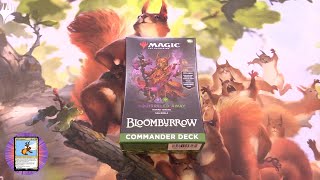 Bloomburrow Commander Deck: Squirreled Away Unboxed