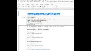 Day 25 : Extract Text from PDF with Python