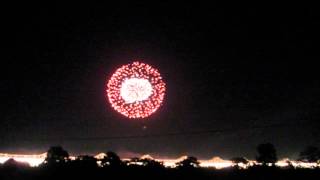 Nagaoka Hanabi (Fireworks) 03 Aug 2012,ナイアガラ・正三尺玉