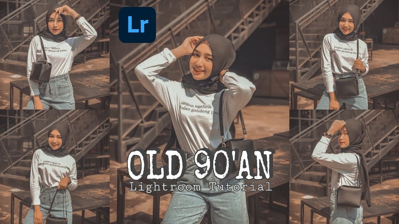 Cara Edit Foto Ala Selebgram Jaman 90an | Old 90an | Lightroom Tutorial ...