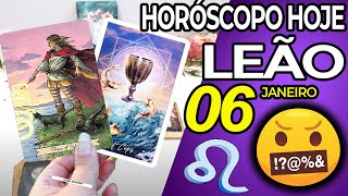 🆘 URGENTE 🆗 QUE SURPRESA VOCÊ VAI TER 🤬 Horóscopo do dia de hoje LEÃO 6 janeiro 2025 ♌ tarô Leão