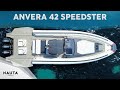 Anvera 42 Speedster - boat tour esterni e cabine