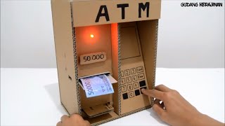 Cara Membuat ATM dari KARDUS