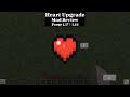 Heart Upgrade | minecraft | mod review | #Shorts