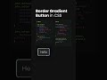 CSS Button Gradient Border