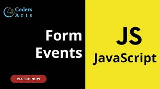 14. Form Events in JavaScript | JavaScript Tutorial for Beginners | Web Development | Lecture 14