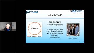 TWI’s Role in the Lean Enterprise