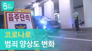 [G1뉴스]코로나로 범죄 양상도 변화