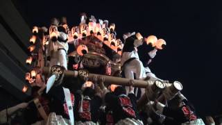 平成２８年　魚崎八幡宮神社祭礼　本宮（だんじり・神戸・東灘・魚崎）