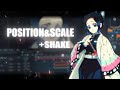 How to make smooth Position and Scale transition in After Effects (+shake)