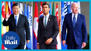 Rishi Sunak joins Joe Biden, Xi Jinping, Zelensky and Sergei Lavrov at G20 Summit