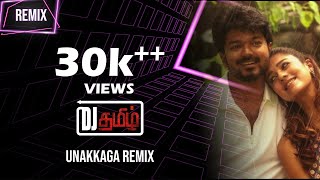 Unakkaga - Bigil Song Remix | DeeJay Tamizh | GRC Entertainment