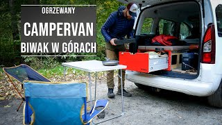 Biwak w kamieniołomie - Ogrzewany Campervan