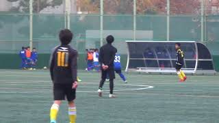 U14,13 Kosei vs U15 FC渋谷 　平成29年度　秋季渋谷区民大会　中学生サッカー大会　20171216