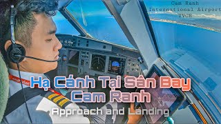 [Vlog#14]Hạ Cánh Tại Sân Bay Cam Ranh Góc Nhìn Từ Buồng Lái Phi Công | Pilot's vlog