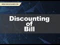 Discounting of Bill