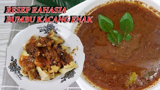 RESEP RAHASIA BUMBU KACANG BATAGOR KUPAT TAHU SIOMAY ALA PEDAGANG