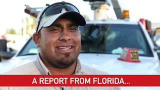 AEP Texas crews report from Florida