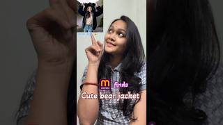 OMG cute jacket only 300 😱 #meesho #finds #teddy #bear #jacket #viralvideo #shopping #youtubeshorts