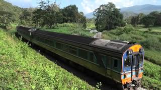 Railcar, in Beautiful Doi Khun Tan National Park, heading to Mae Tan Noi - Thai Railways