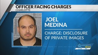 Officer arrested for extortion, disclosing private images