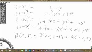 Lisp Program for Binomial Coefficient Calculation with Pascal Triangle Formula