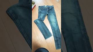 【🇯🇵Yahooフリマ第2便届く❗️エドウィンデニム500円(送料込)👖ちょっときついがなんとか履けます😃通販の難しいところだね】2024年6月30日