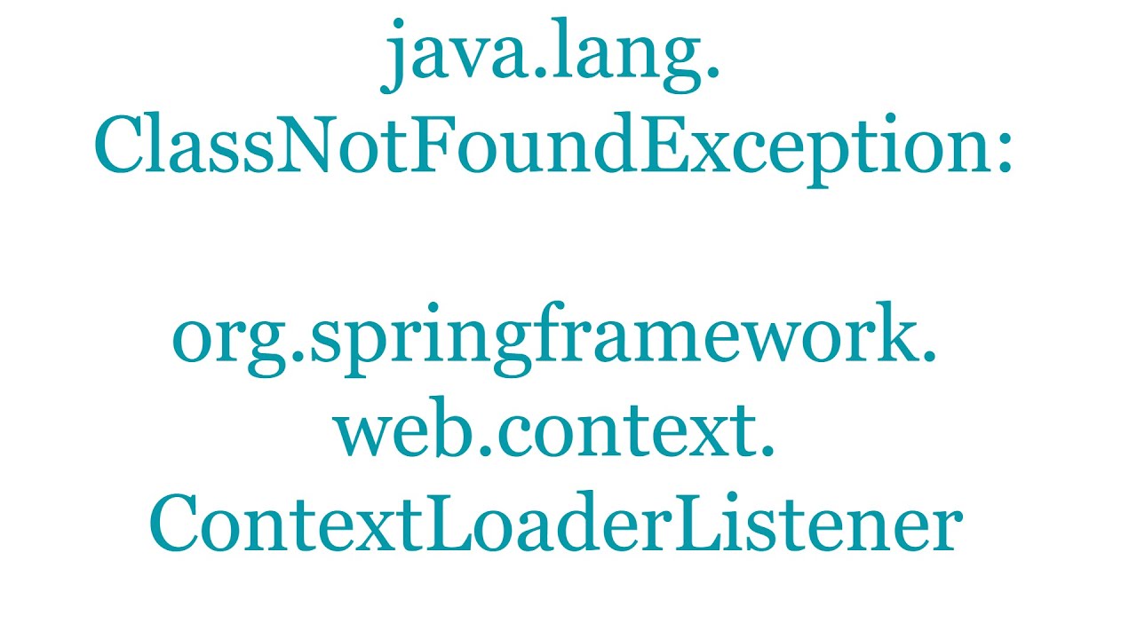 Caused by java lang classnotfoundexception main