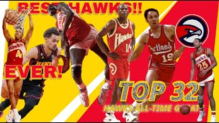 32 OF THE BEST HAWKS PLAYERS EVER!!!