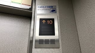 神戸交通センタービルのエレベーター（B階～10階）