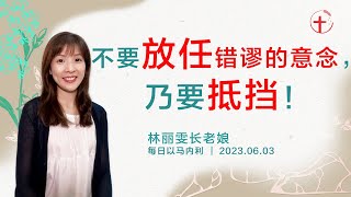 不要放任错谬的意念，乃要抵挡！｜每日-20230603