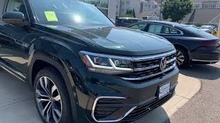 2021 VW Atlas SEL PREMIUM R-Line Racing Green!!