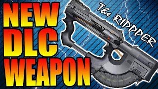 Call of Duty: Ghosts - NEW GUN "The Ripper" Assault Rifle SMG Hybrid Weapon DLC (COD BO2 Gameplay)