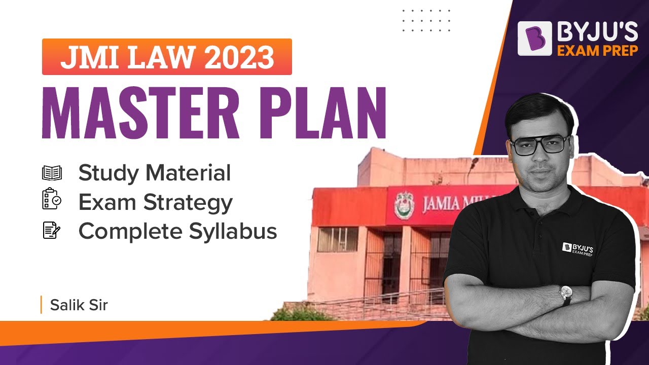 How To Prepare For JMI BA LLB Entrance Exam | JMI Law Entrance 2023 ...