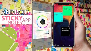 Making Sticky Notes Android App using Android Studio | Android Project